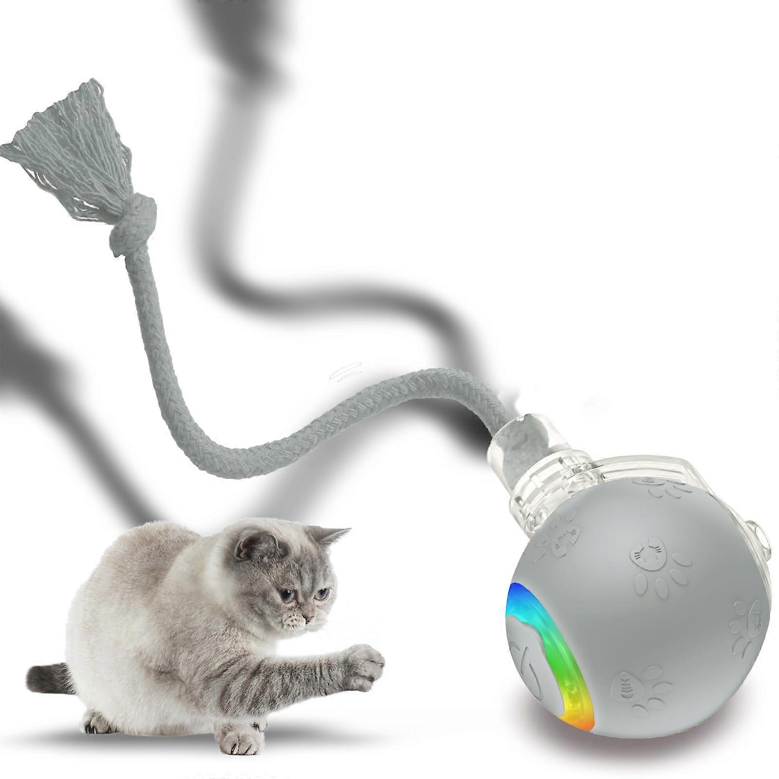 Automatic Electric Interactive Cat Ball Indoor Motion-Activated Toy Ball, Assorted Colors