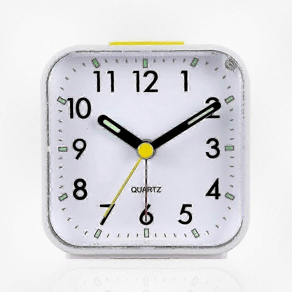 Quiet Analog Alarm Clock with No Ticking Sound