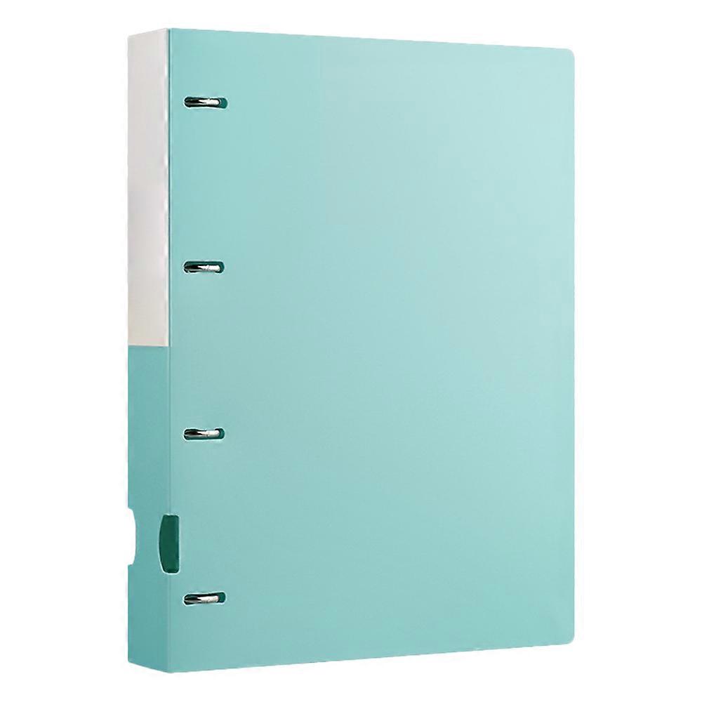 Big capacity new style a4 loose-leaf folder office data test paper storage clip 4 hole