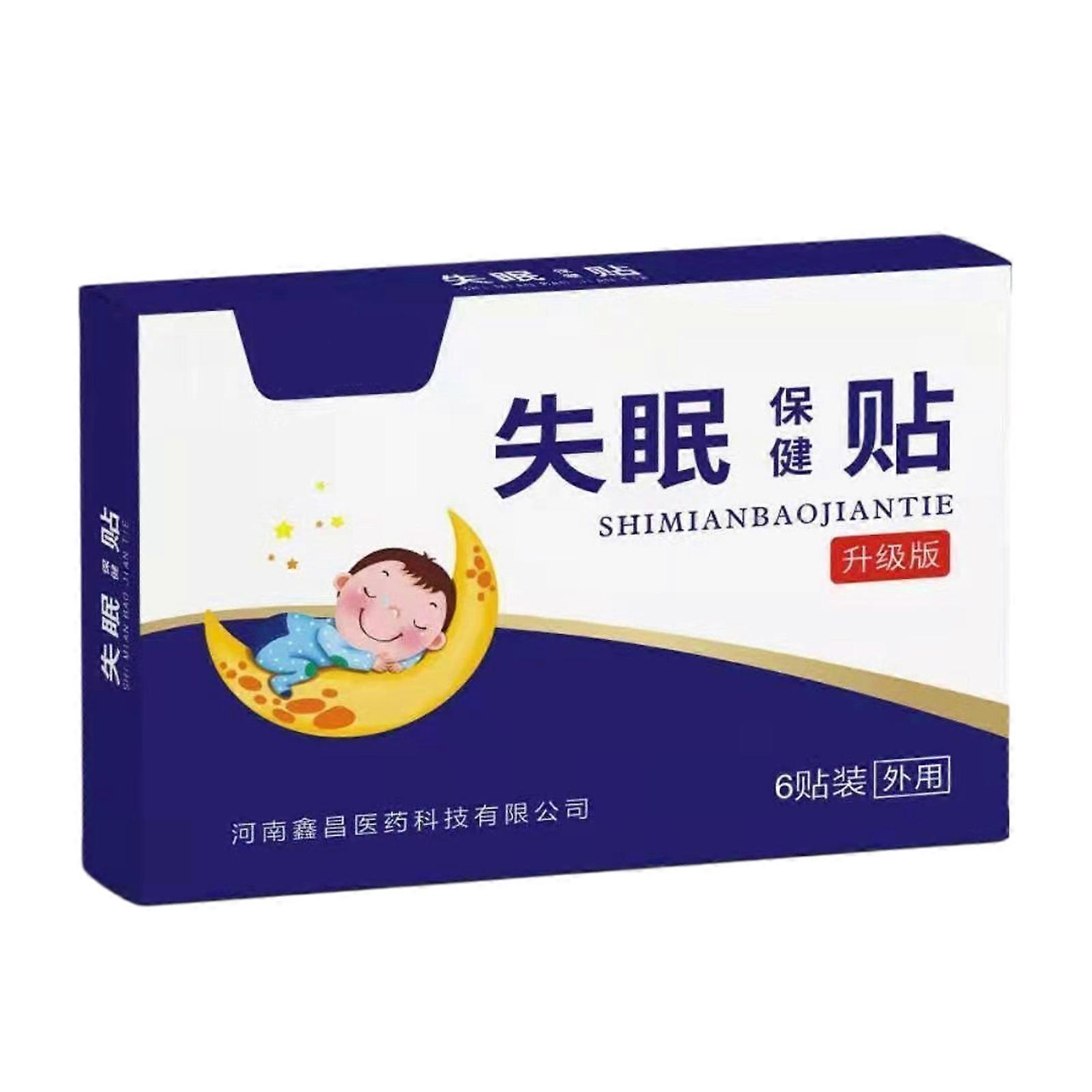 6pcs Sleep Patches,Natural Deep Sleep Patches,Eliminate Insomnias Easy to Apply and Comfortable for Men Women Sleep Aid