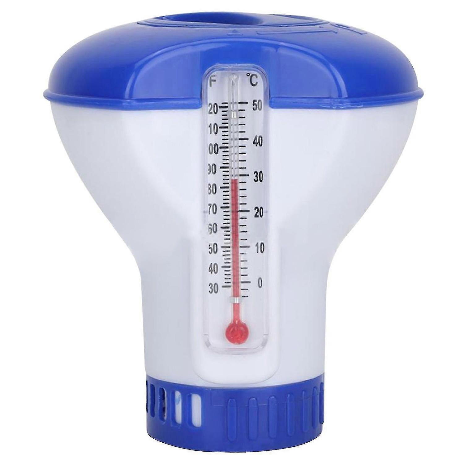 Pool-Chemikalienspender mit Thermometer