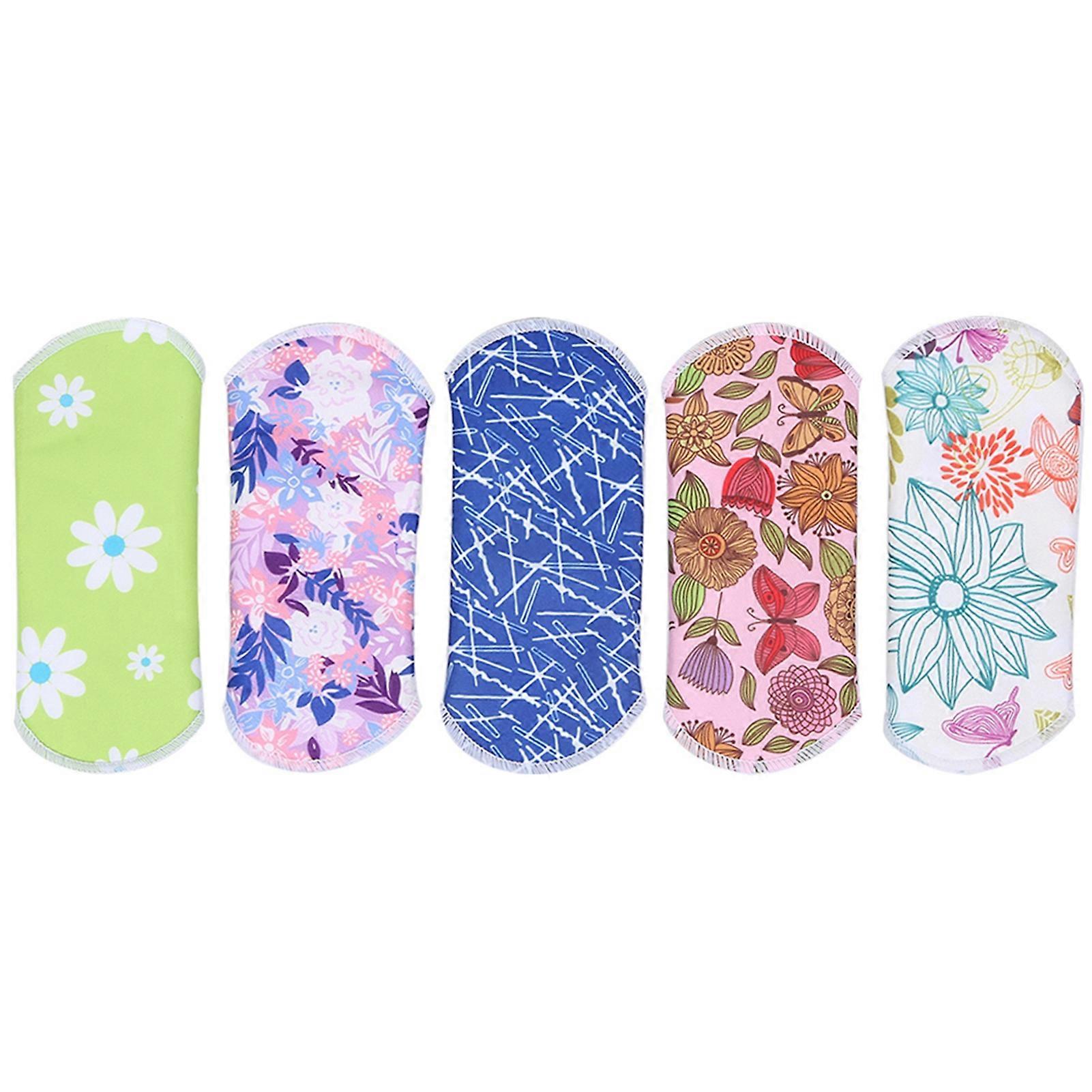 Menstruationsbinde Wiederverwendbares wasserdichtes Bambusfasertuch Waschbare Damenbinde