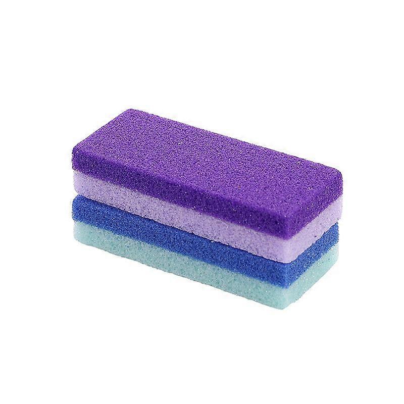 10pcs Fuß Bimsstein Exfoliator Block Füße Harte Haut Hornhaut Entferner Schrubber Pediküre Fuß reinigen Werkzeug ST-4