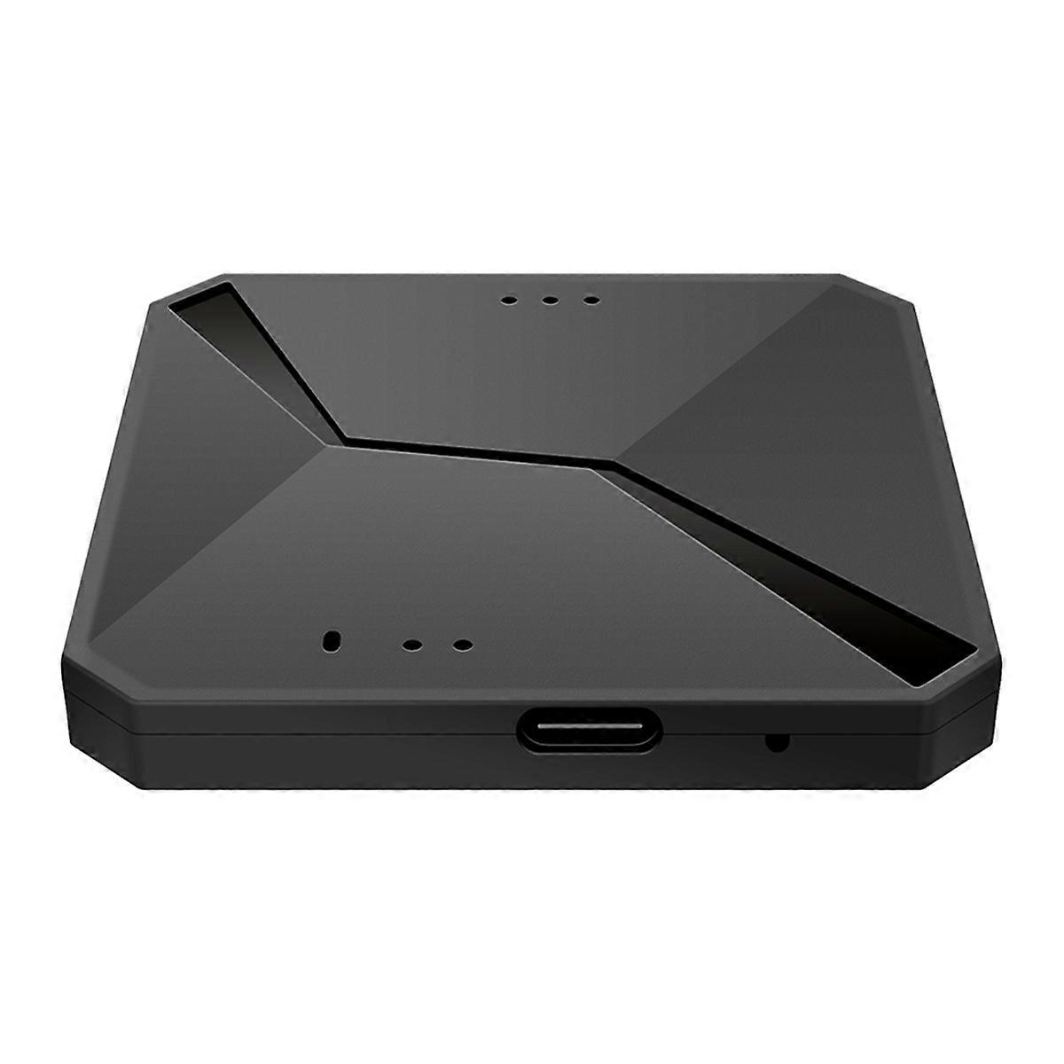 2 in 1 Wired to Wireless Carplay Adapter AI Box Plug and Play for Car