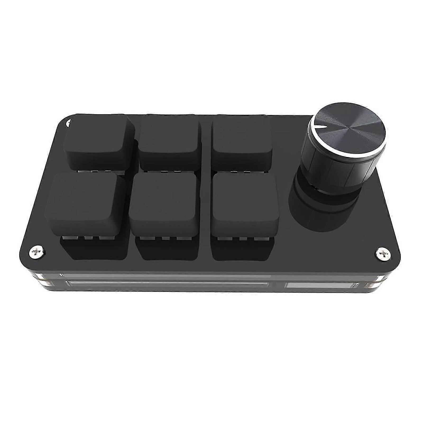 Custom 6 Keys Keyboard Macro Volume Knob Programming