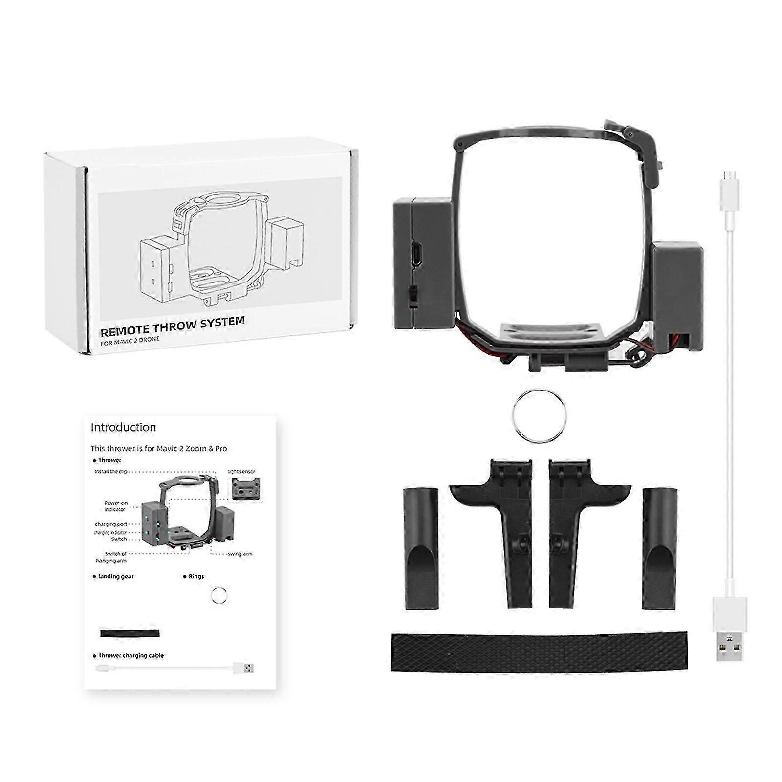 For Mavic 2 Pro/Zoom Airdrop Airdrop System Thrower Wedding Ring Throw Deliver