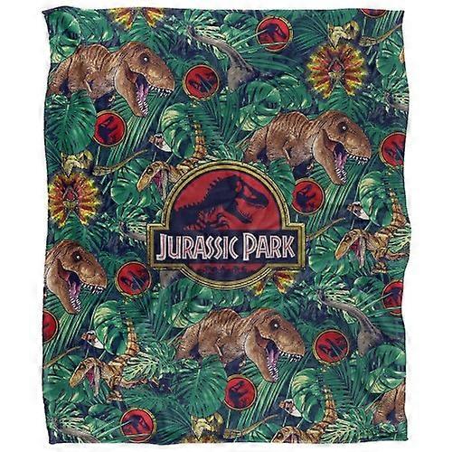 Jurassic Park Tropical Blanket