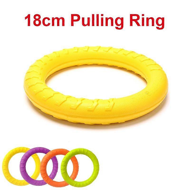1Pc Interactive Dog Chew Toy Durable EVA Rope Ball Disc Flyer Tug Toy For Fetch Throwing Retrieving at The Beach Lake Pool