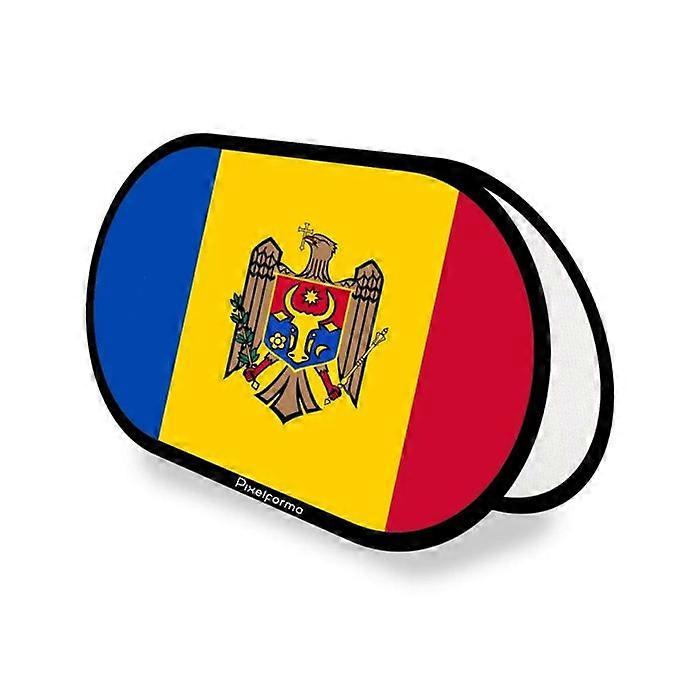 Advertising Support – Flag of Moldova – 70 x 120 cm – Polyester – Lightweight – Easy to Install
