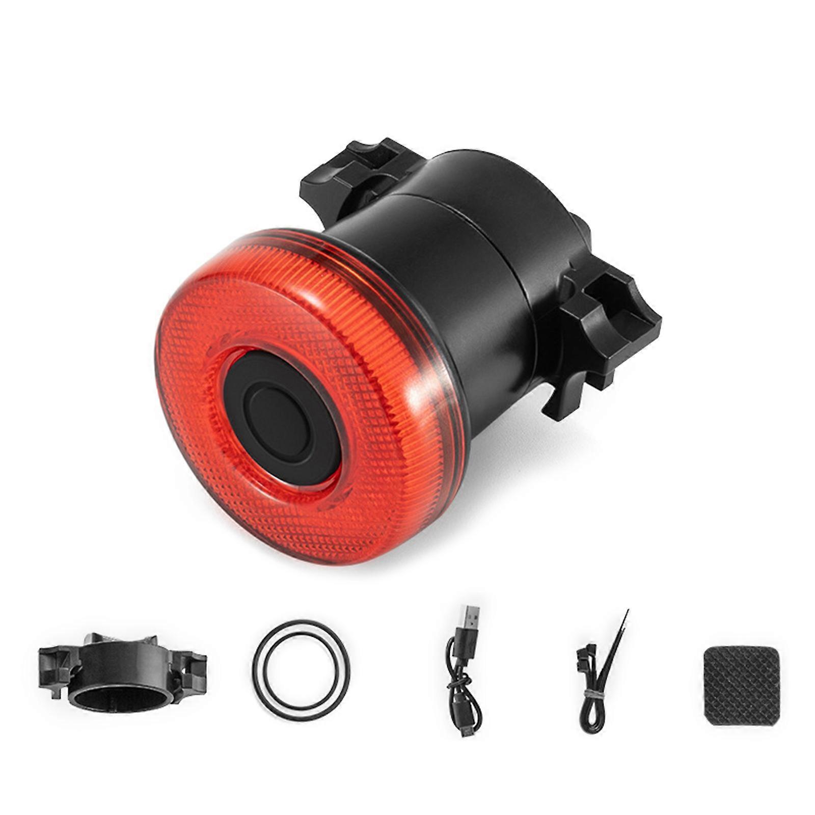 Rechargeable 5 Lighting Modes Safety Warning Taillight LED Bicycles Tail Lamp Watertight Tail Light, Bicycles Rear Light
