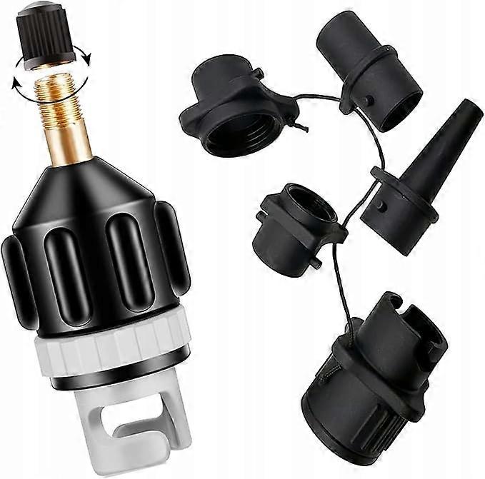 Adapter Pump Tip For Inflating A Pontoo To A Valve With 4 Nozzles