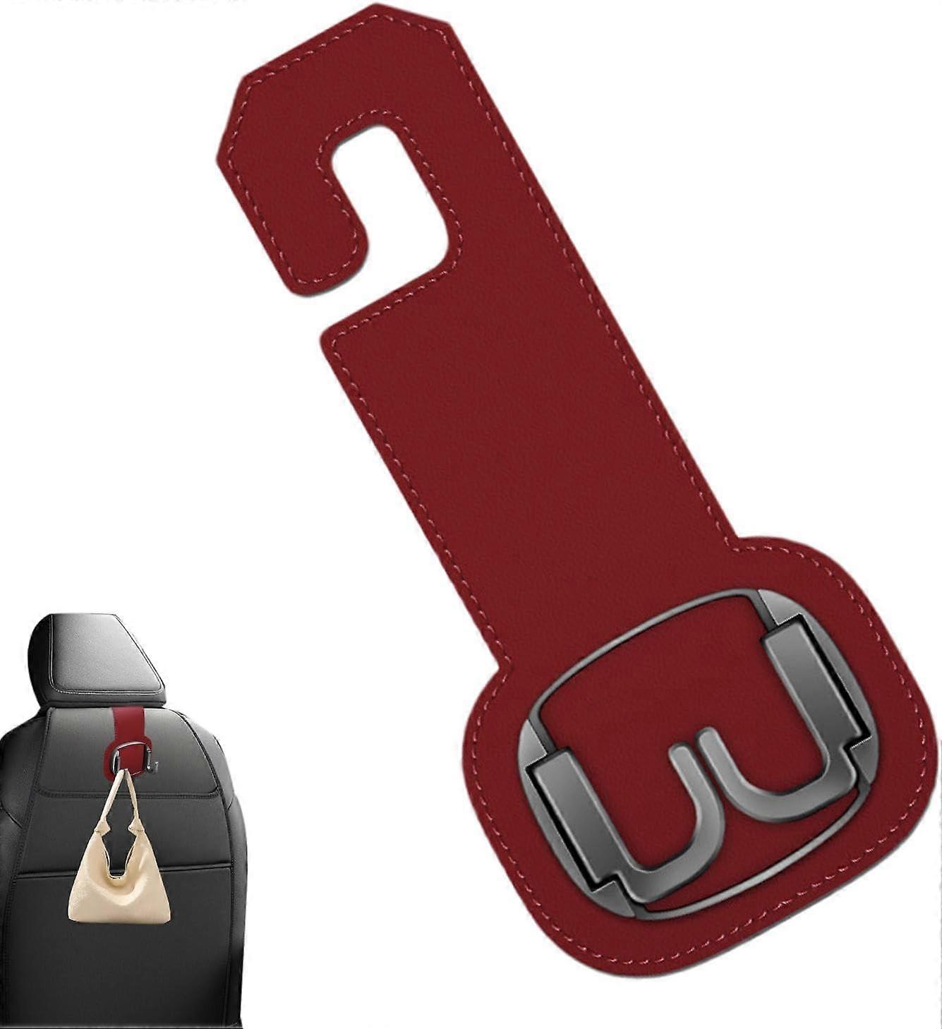 Car headrest hook - storage rack Hbag rack, mobile phone foldable