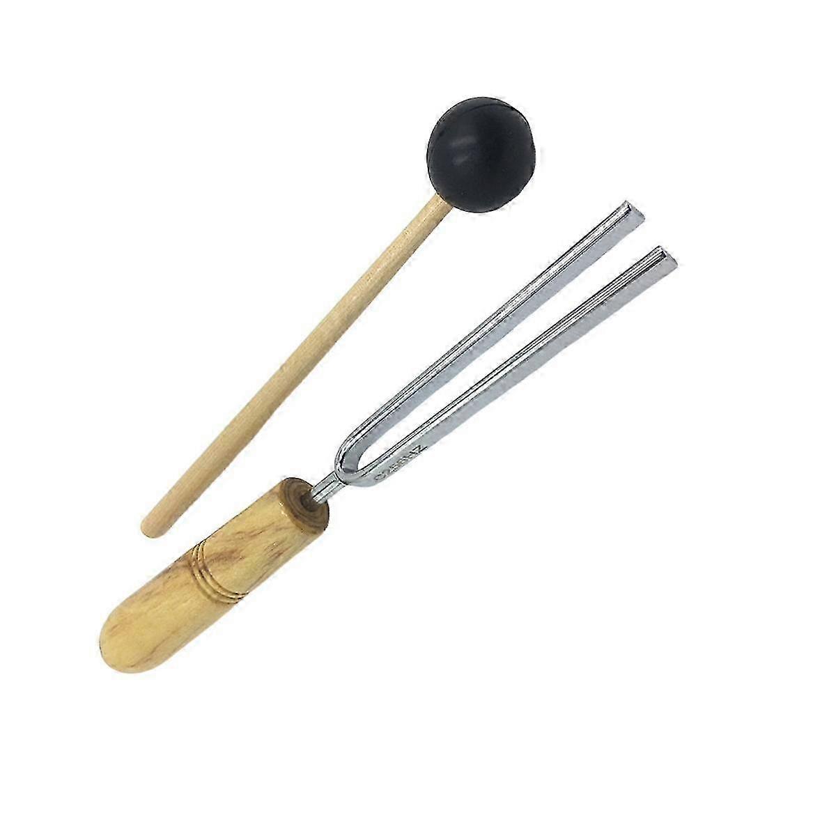 256Hz Aluminum Alloy Tuning Fork with Hammers for Nervous System Testing Sound Healing Therapy Heal