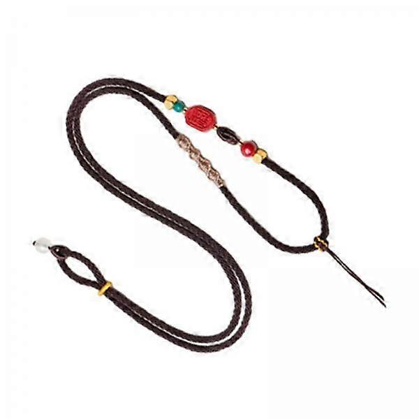2xNecklace Cord, Necklace String Rope, Simple Adjustable, Elegant Pendant Rope,