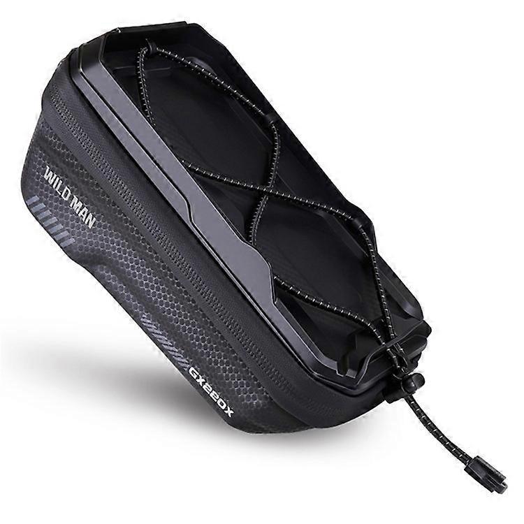WILD MAN GX220X 1L Hard Shell Mountain Bike Front Beam Bag Quick Release Bicycle Top Tube Bag