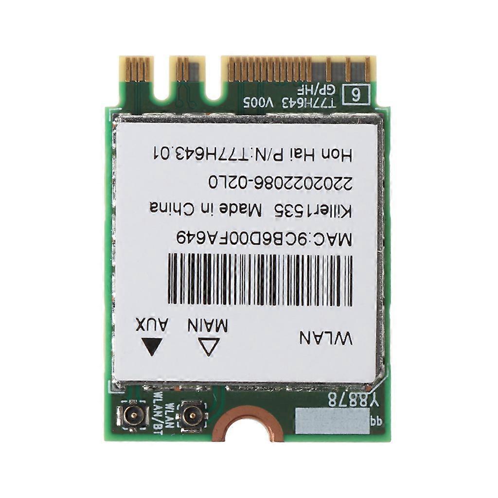 Dual Band Wireless- AC NGFF WiFi Card for M.2 NGFF 2.4/5GHz Bluetooth 4.1 WiFi Card 867 Mbps
