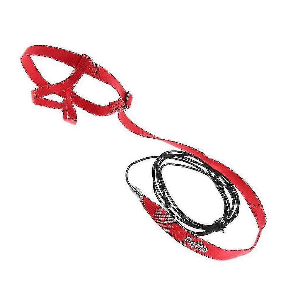 3x Adjustable Bird Harness And Leash For Small And Medium Breed Bird Parrots