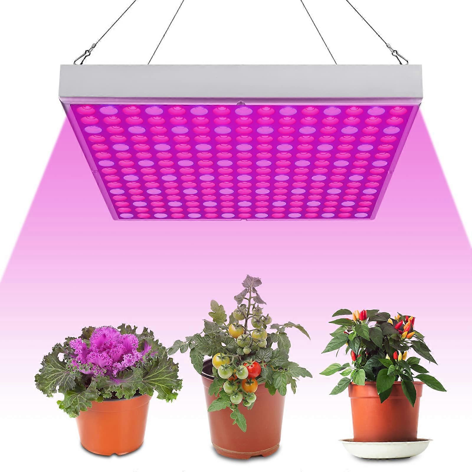 Plant Lamp LED Full Spectrum 45W Grow Light with 225 LEDs for Indoor Plants Hydroponics and Succulents