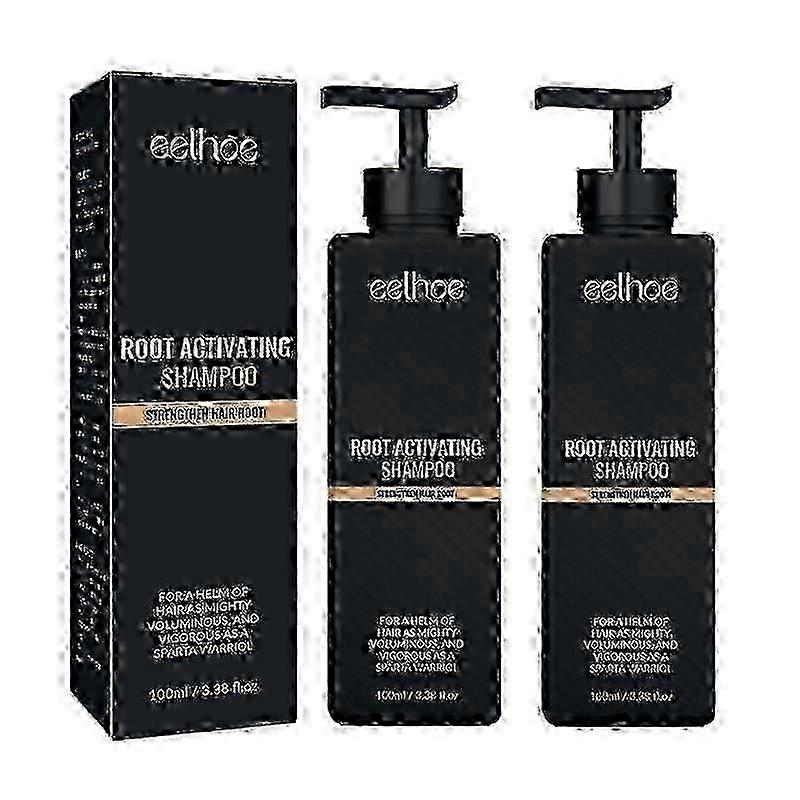 2pcs Spartan Shampoo,Spartan Root Activator Shampoo,Natural Hair Shampoos