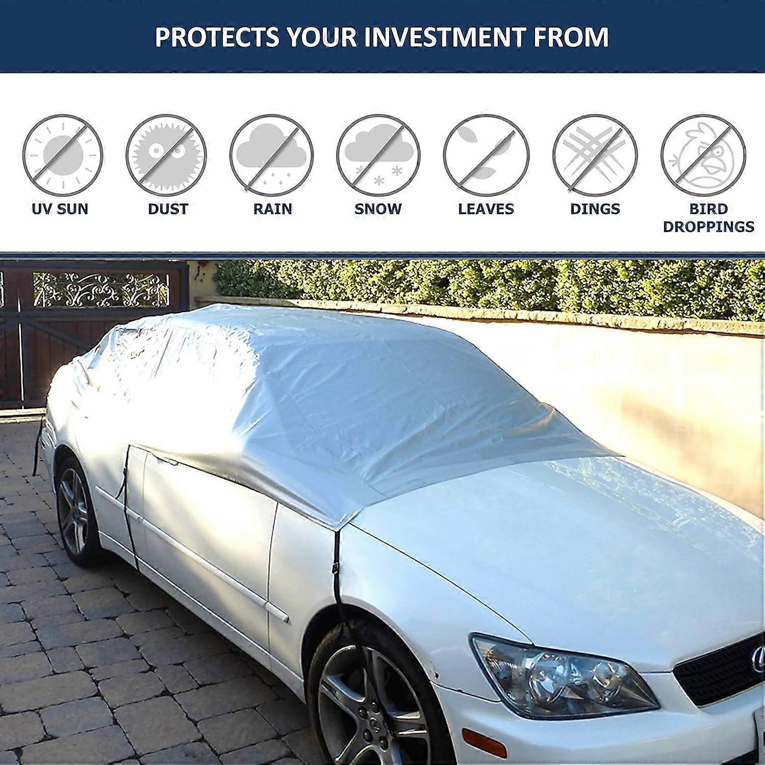 2025 Latest Model Car Windshield Full Top Covers Back and Front No More Scraping Snow, Ic