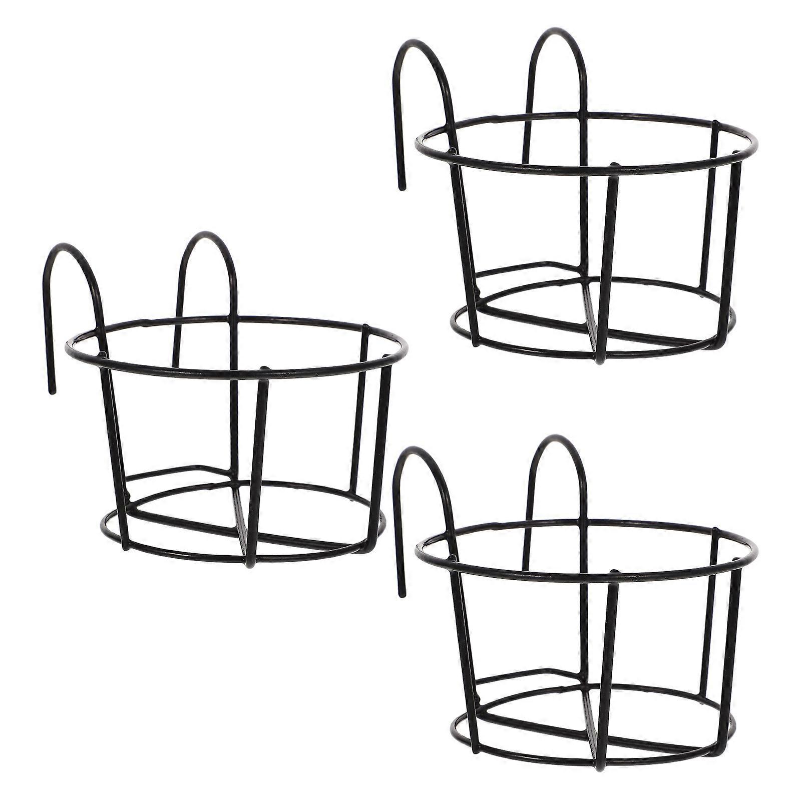 Iron Balcony Planter, Robust Design for Long-term Usage