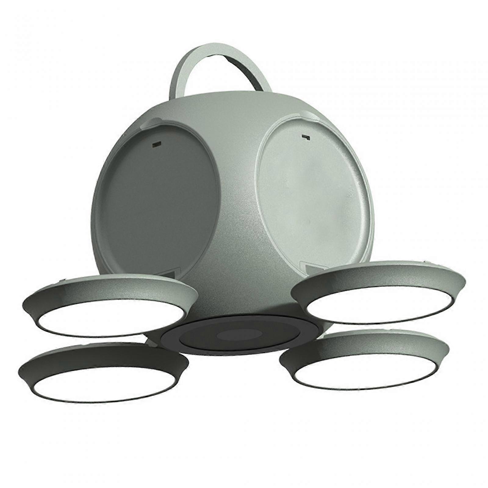 Camping Lantern, Rechargeable Folding Lamp, 3 Lighting Modes, Portable Ambient