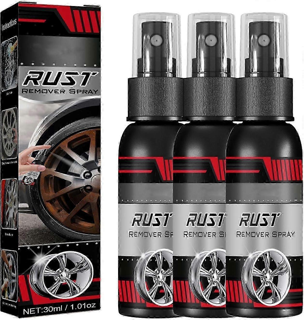 Multifunctional Metal Rust Remover, Rust Out Instant Remover Spray, Anti Rust Inhibitor Derusting Spray, Remove Iron Powder, Rust