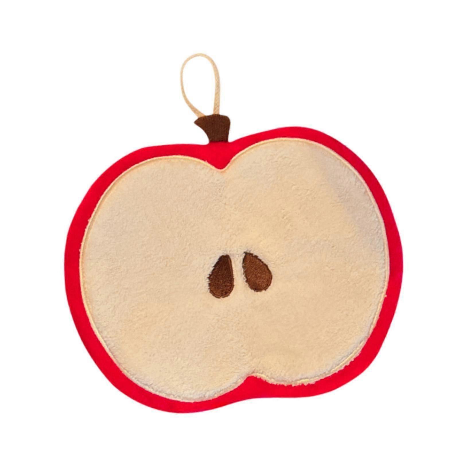 Coral Velvet Hand Towel for Kitchen and Bathroom Use, Ideal for Home, Available in Red Color, Soft and Absorbent