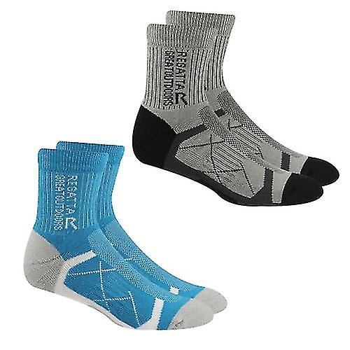 Regatta Womens/Ladies Outdoor Boot Socks (Pack de 2)