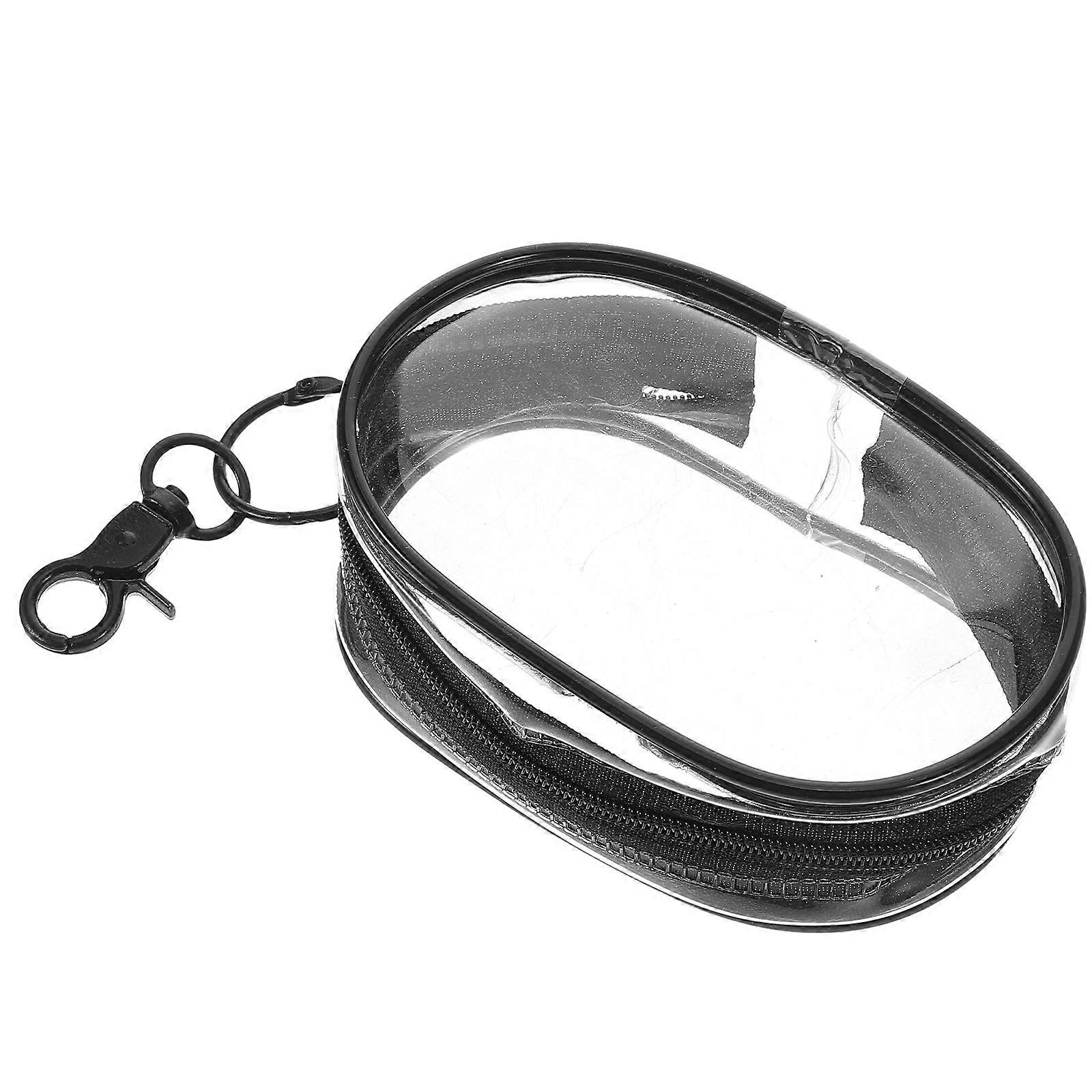Keychain Attachment Bag, Durable Transparent Pouch for Small Items Organization