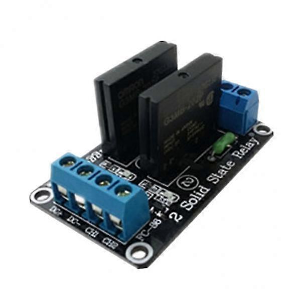 2x 12V 2 Channel G3MB-202P Solid State Relay Module with Resistive Fuse