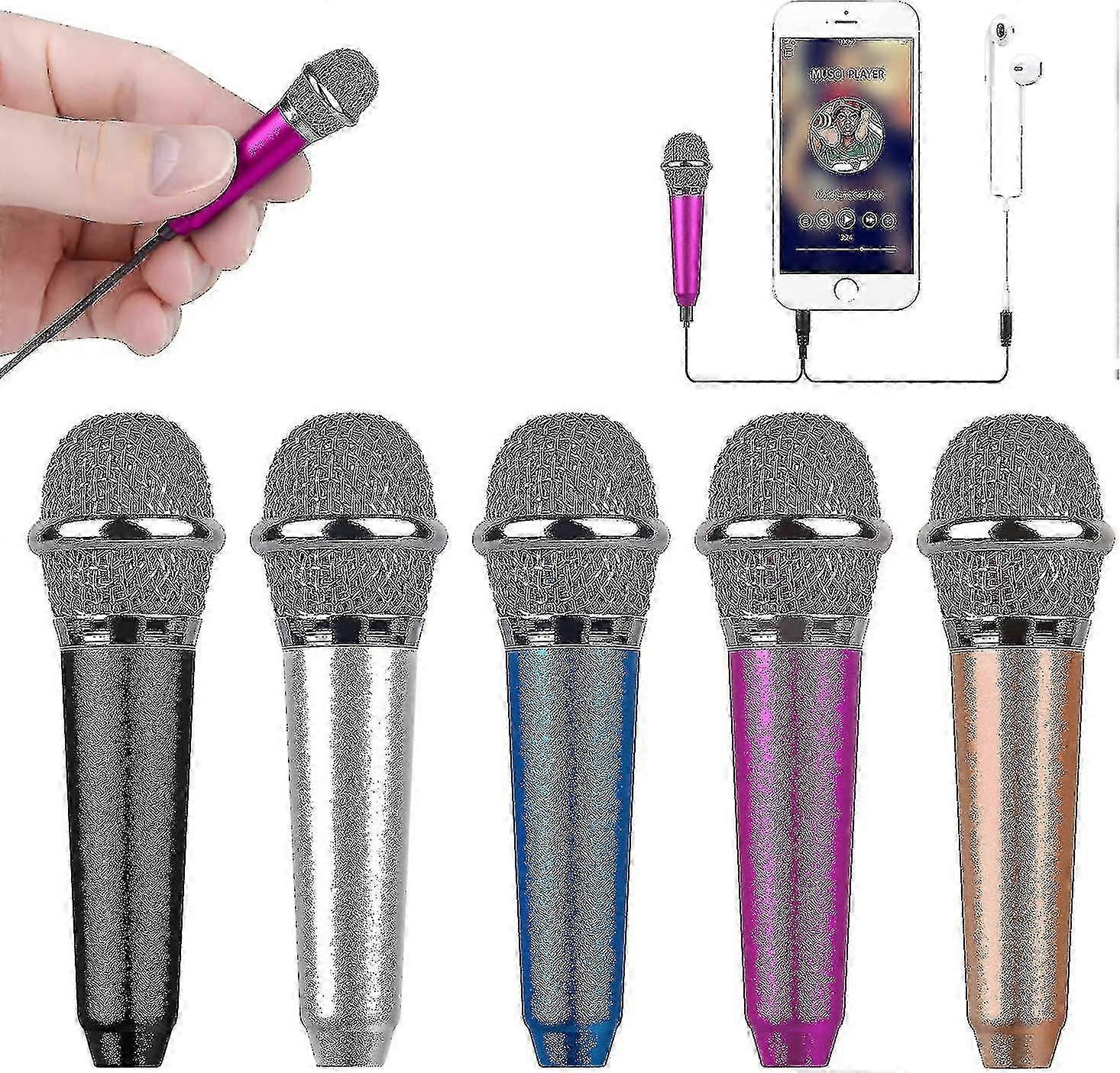 Compact and Portable Microphone for Vocals and Instruments