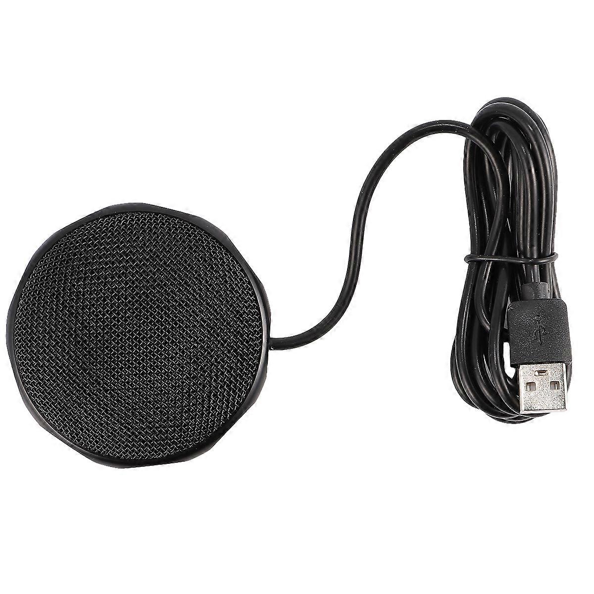 Omnidirectional USB Conference Microphone with Noise Reducing Cardioid Desktop Mic for Business Meetings, Online Classes, and Video Chat – Compatible