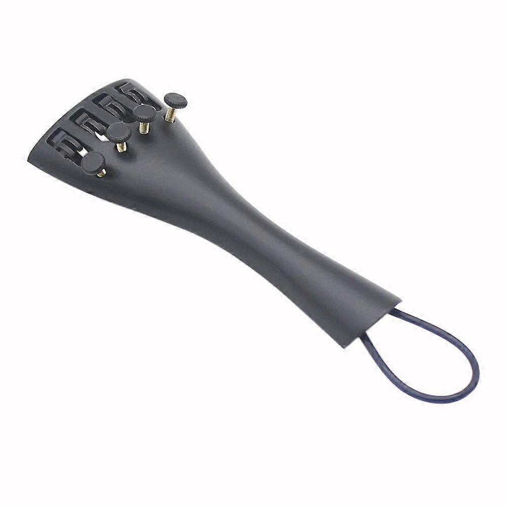Sturdy Violin Tailpiece with Fine Tuners for Sound Adjustment