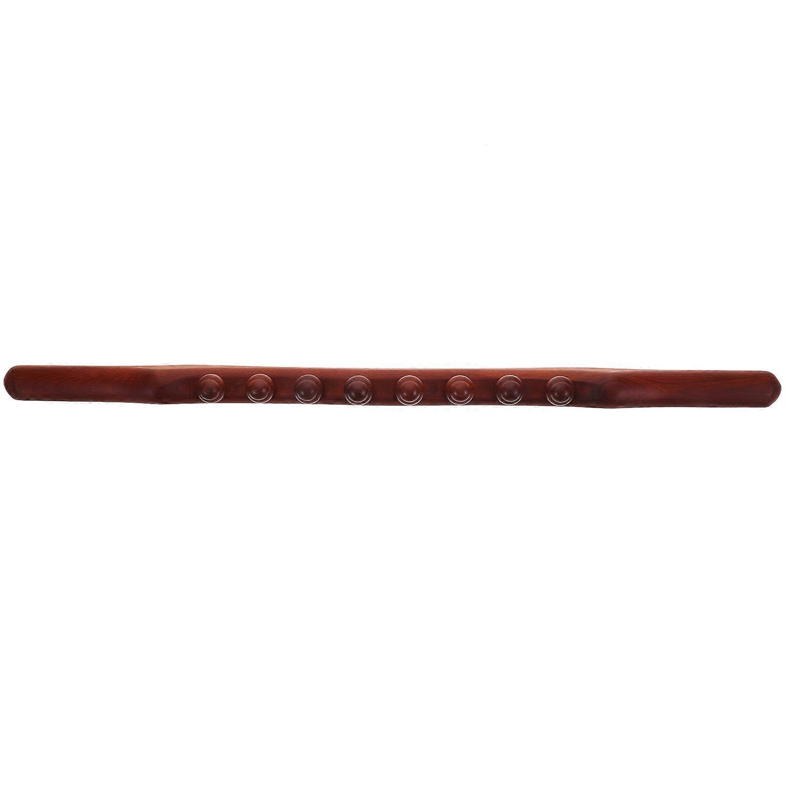 Muscle Wood Massaging Stick for Care 53x6x2cm Coffee Color Promote Blood Flow 1Pack