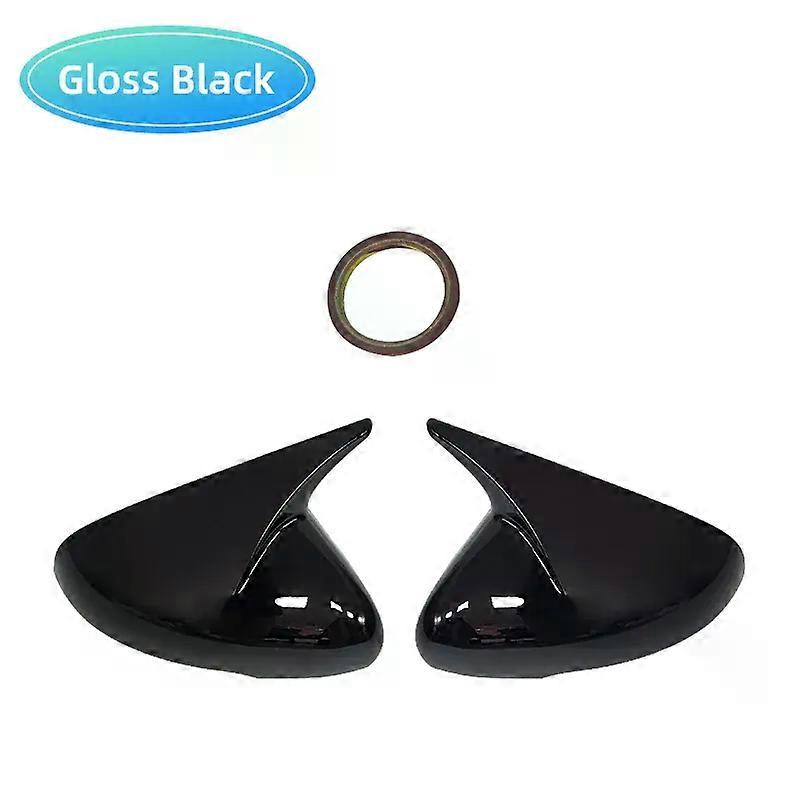 con Side Wing Mirror Cover Caps Cae For KIA Stinger GT EX Hatchback 4-Door 2018-2022 Add On Style Mirror Covers
