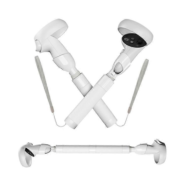 i9Z DEVASO VR Golf Controller Silicone Grip Extension Handle for t8e Oculus Quest2 - White