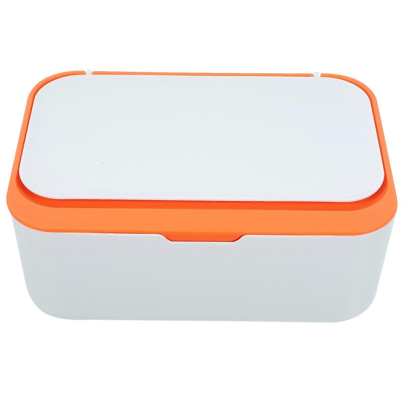 Tissue Dispenser Tissue Storage Box Single-Hand Operation for Bathroom Masks and Paper Towels 1Set