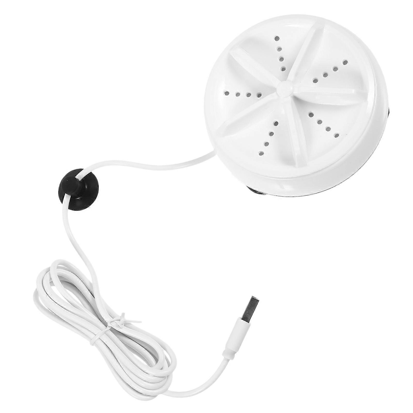 Washing Machine Small Portable Mini Washer Usb Powered Dormitory Use Metal Compact Design 1Pack