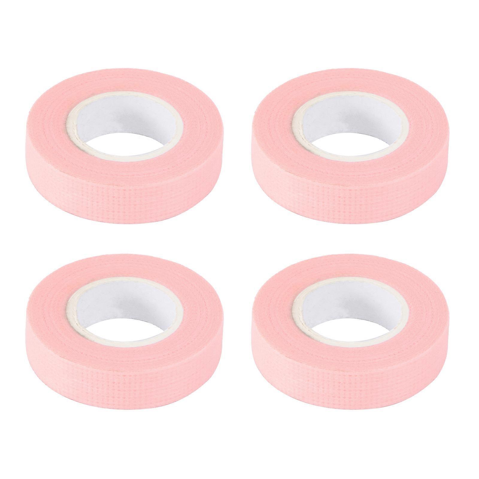 Grafting Eyelash Tapes Breathable Lash Extension Supplies Pink Roll Isolate Eyelashes 4 Rolls