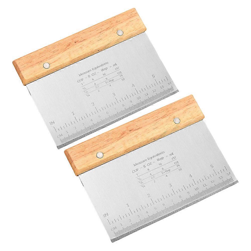 Hand Chopper Kitchen Essentials for Cooking Professional Chefs Multi Color Rectangular Shape Butter Spreading 2Pcs