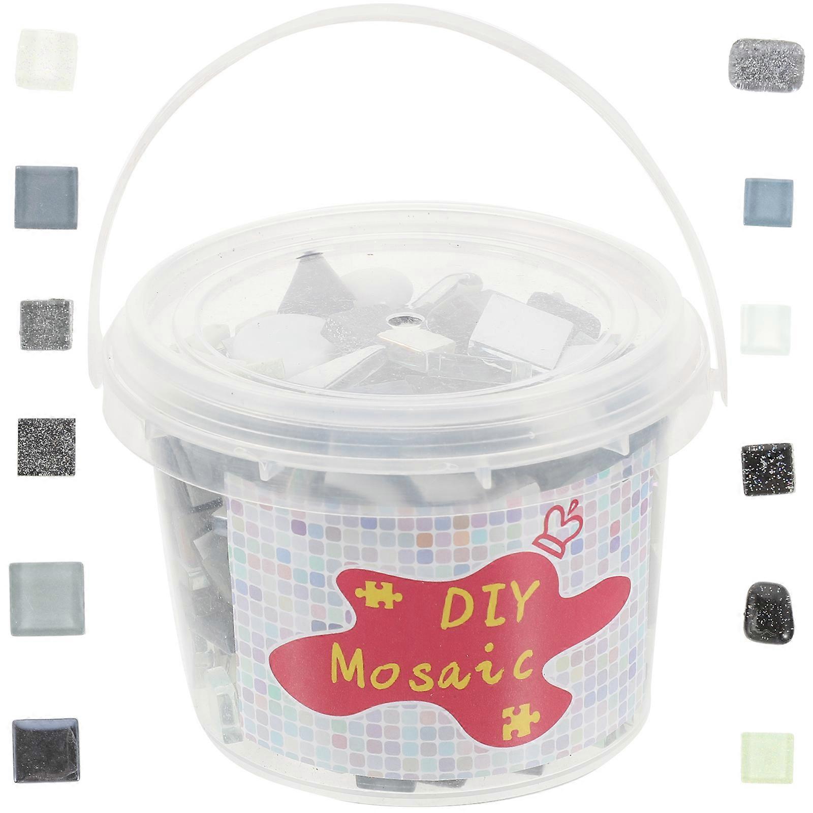 Diy Tiles Craft Bucket for Home Decoration – Smooth Surface Tiles for Bathrooms, Kitchens & Creative Projects