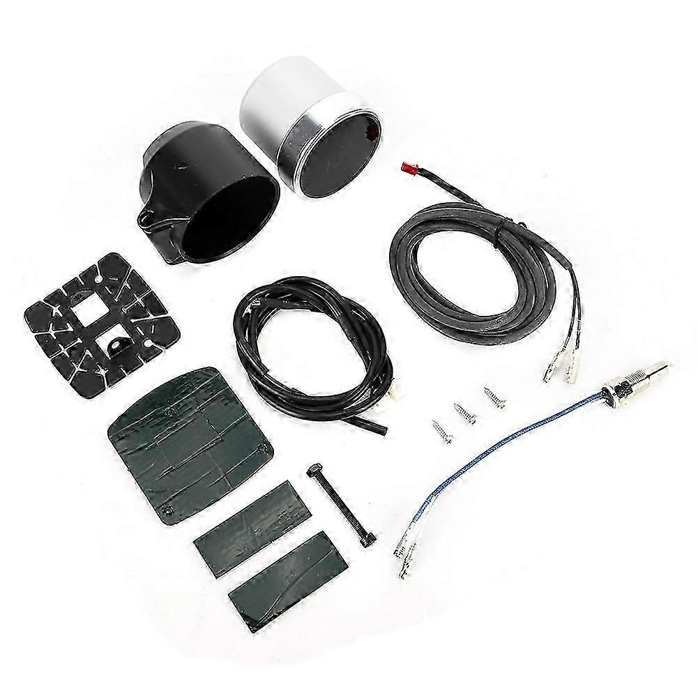 Universal 2in Auto Oil Temperature Gauge Meter Colorful Button 50-150