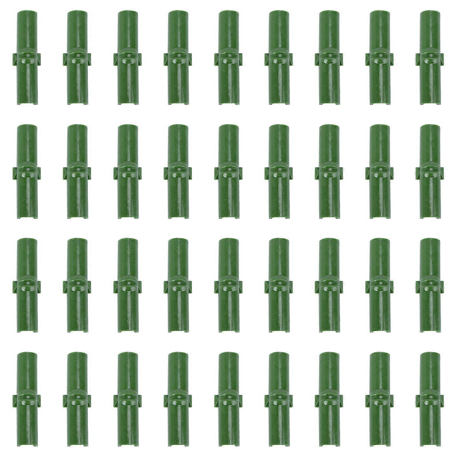 Green Netting Buckle Clips for Greenhouses and Plants Made of High Strength PC Material 50 Pcs 11mm