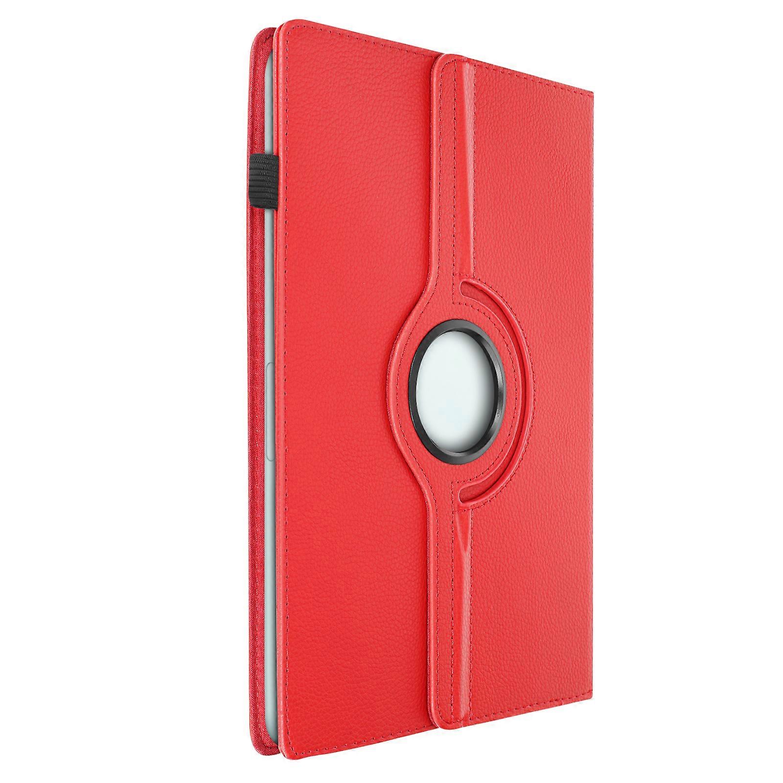 Universal Case for 11-inch Tablets 360 Rotating Valve, Red
