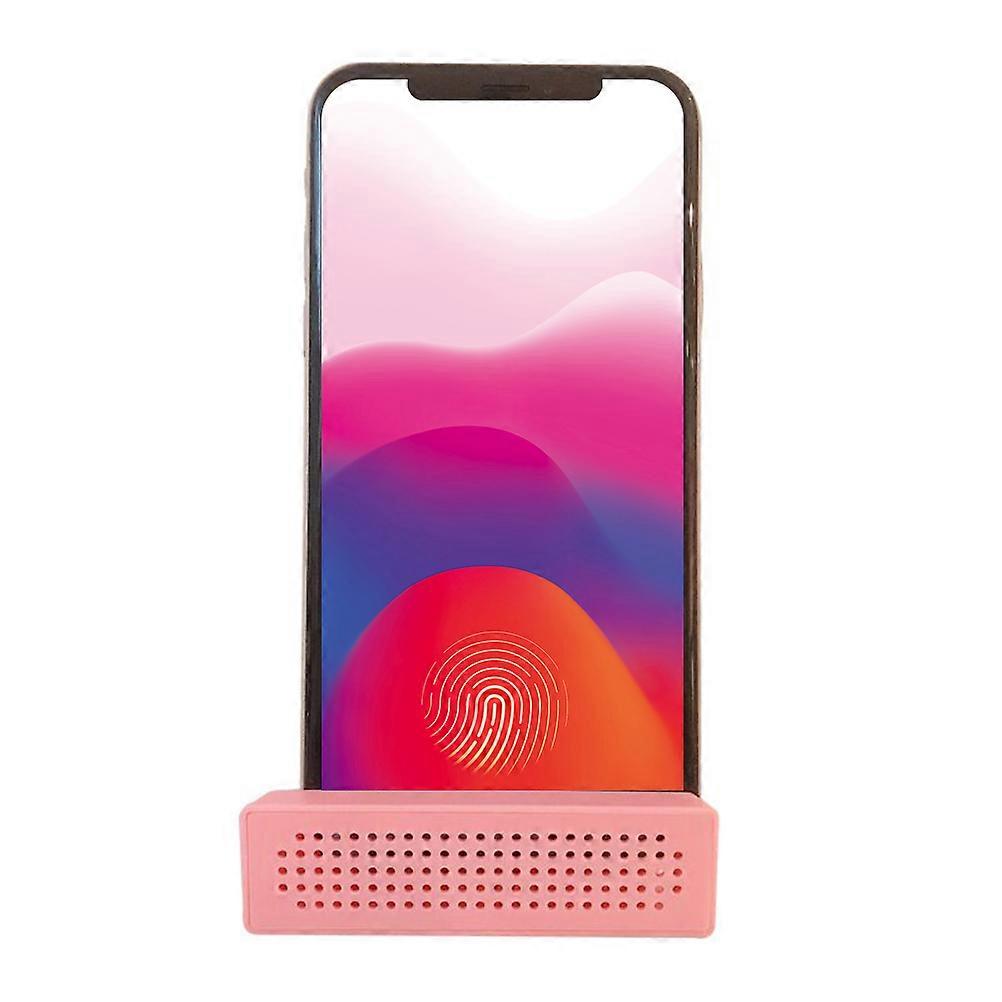 Sound Amplifier Phone Holder Mobile Phone Stand Cell Phone Device Support Black Plastic 1Pack