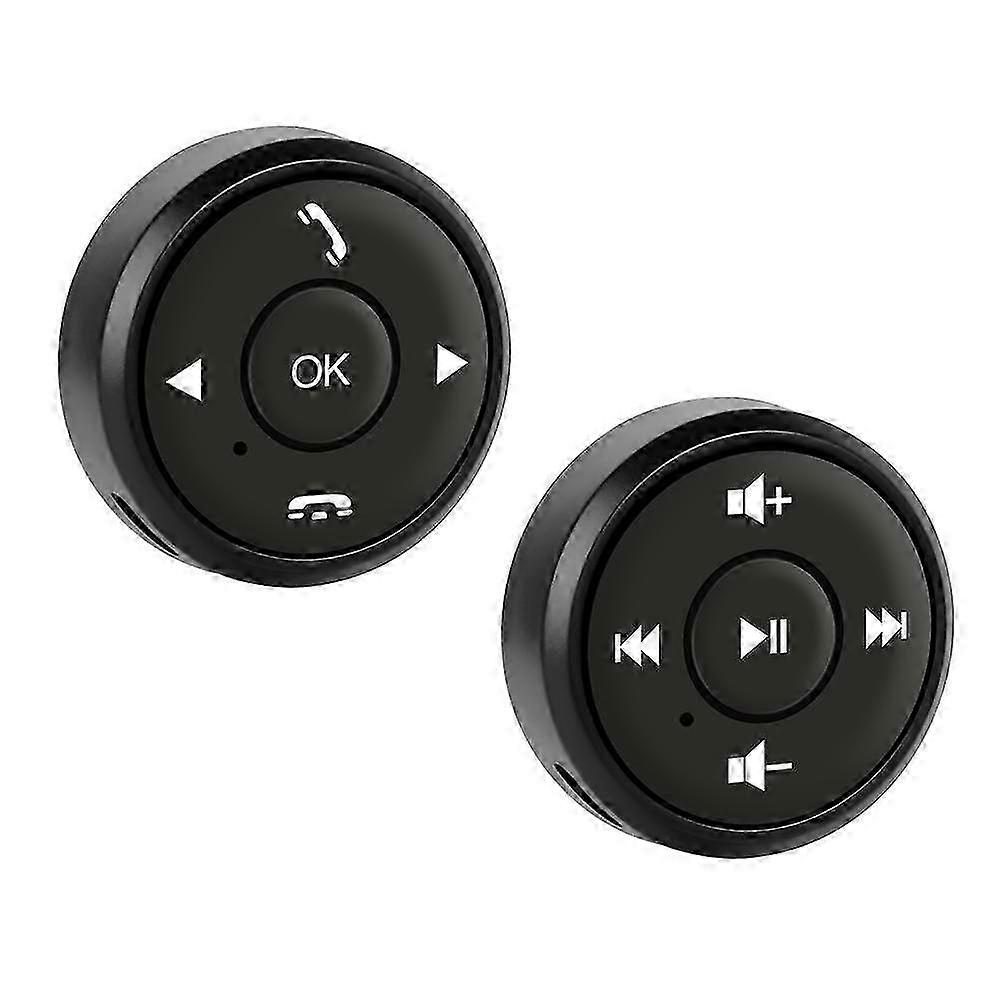Universal Car Motorcycle Steering Wheel Wireless Remote Control Button Car DVD Media Player Radio GPS Navigation Multi-function Switch Button 2025