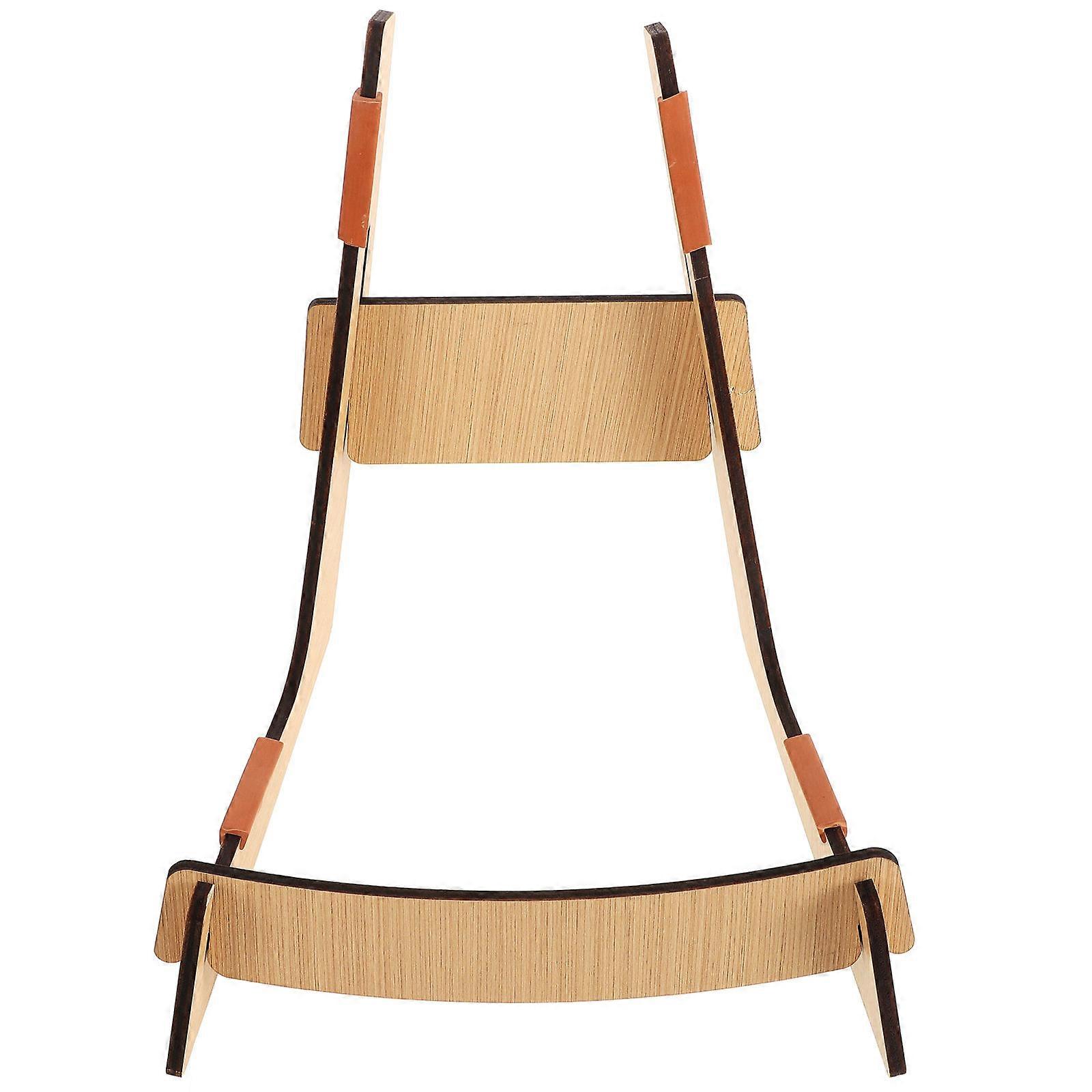 Guitar Display Stand Wooden Bass Guitars Violin Holder Stable Support Minimalist Home Practice 1Pcs