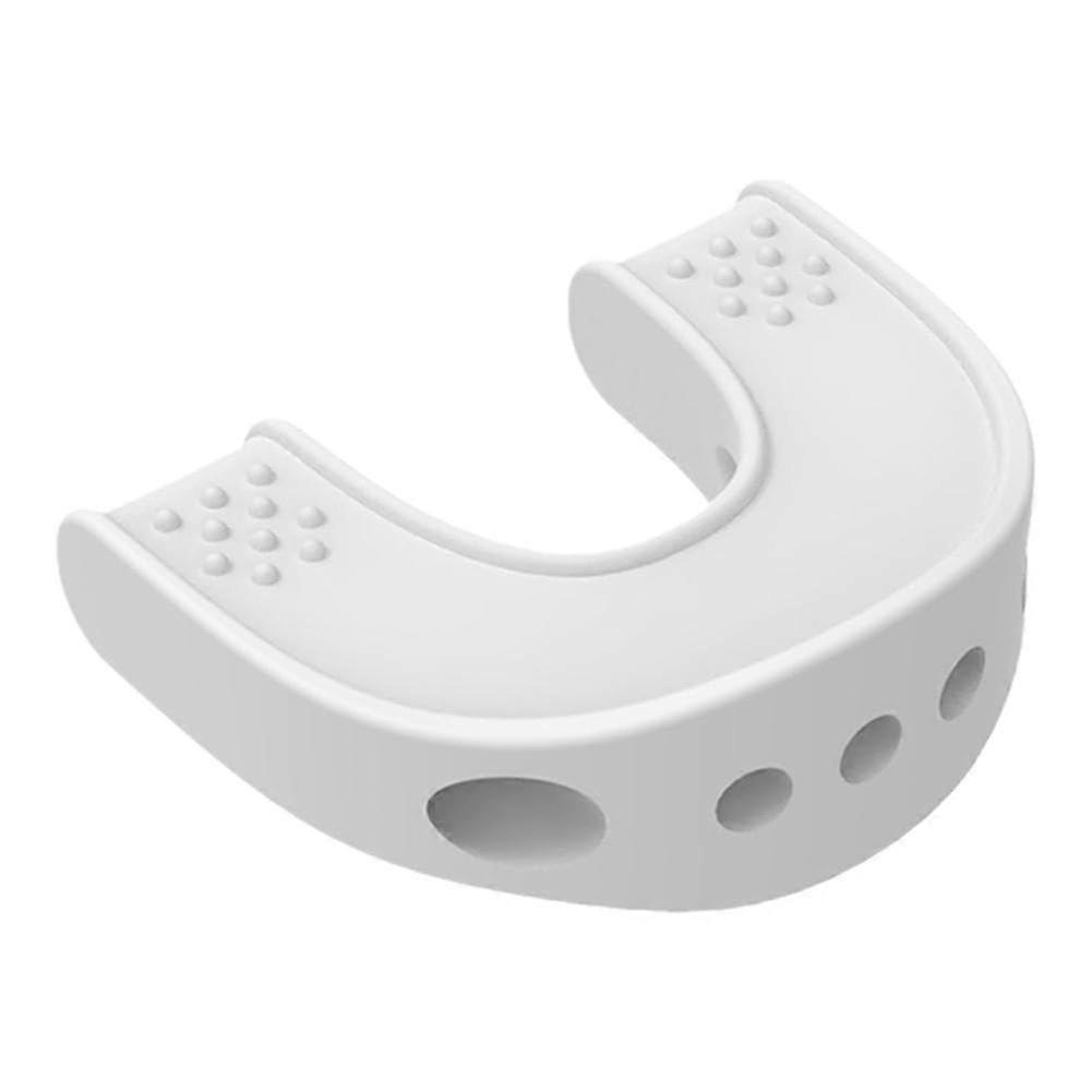 Jaw Exerciser - 1 Pcs Silica Gel Face Muscle Trainer for Chin and Cheek Exercise, Portable White for Men and Women