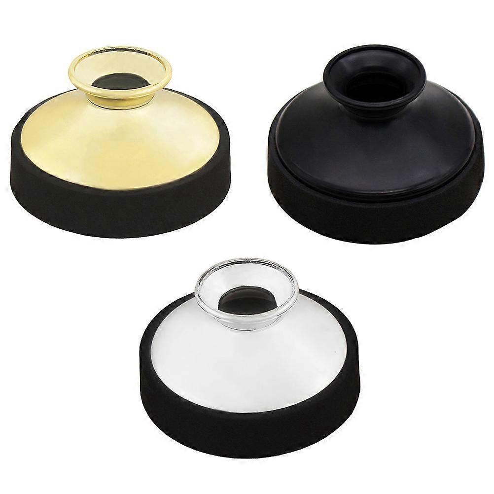 Alto Saxophone Mutes Practical Saxophone Silencers Easy Installation For Quiet Environments 3Pcs